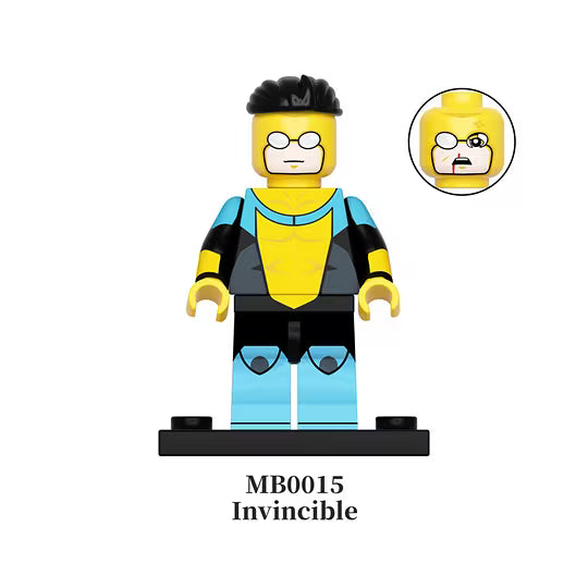 Superbohaterowie zestaw figurek
