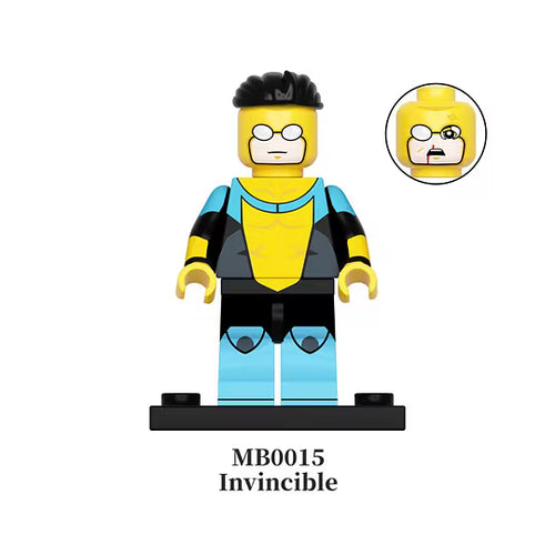 Superbohaterowie zestaw figurek
