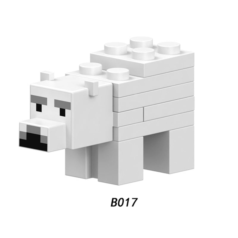 Zestaw figurek Minecraft - B-017