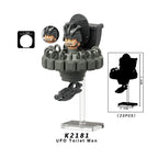 Zestaw figurek Skibidi Toilet - K-2181