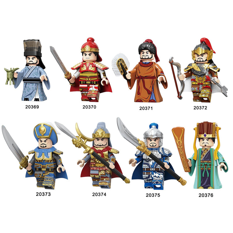 Zestaw figurek Three Kingdoms - Zestaw x8