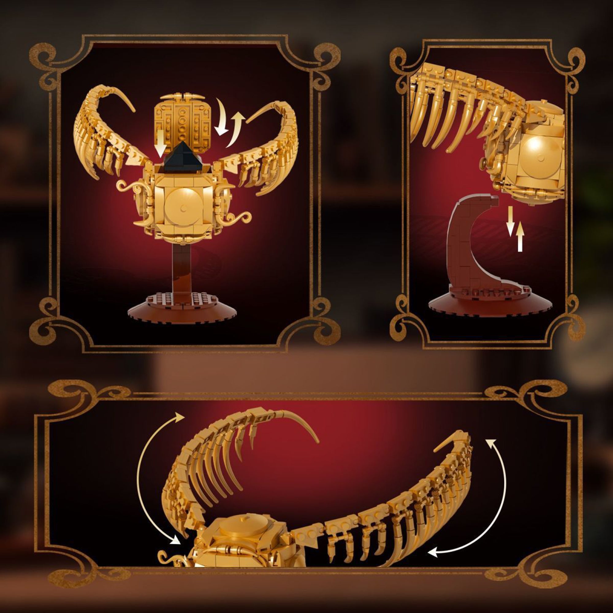 Zestaw klocków Golden Snitch