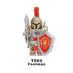 Zestaw figurek Medieval - T-002