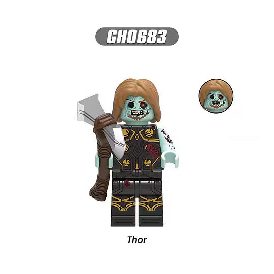 Zestaw figurek marvel zombie