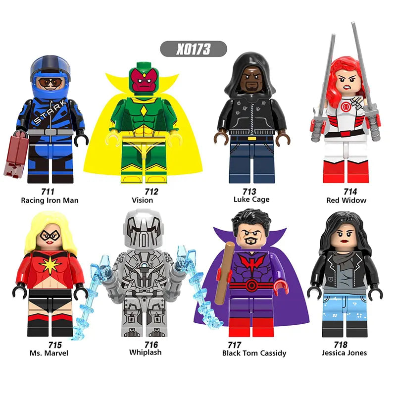 Zestaw figurek Super Hero - Zestaw x8