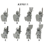 Zestaw figurek Medieval - Zestaw x8