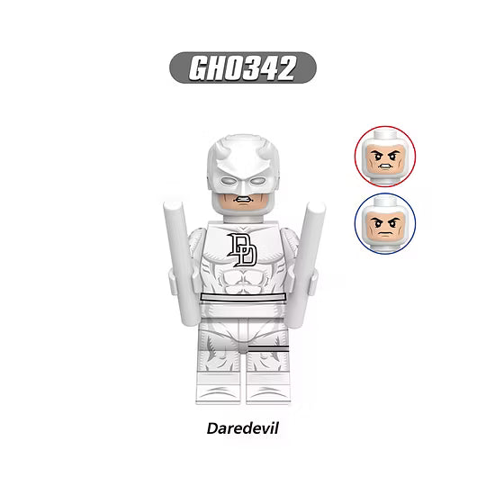 Zestaw figurek daredevil i punisher