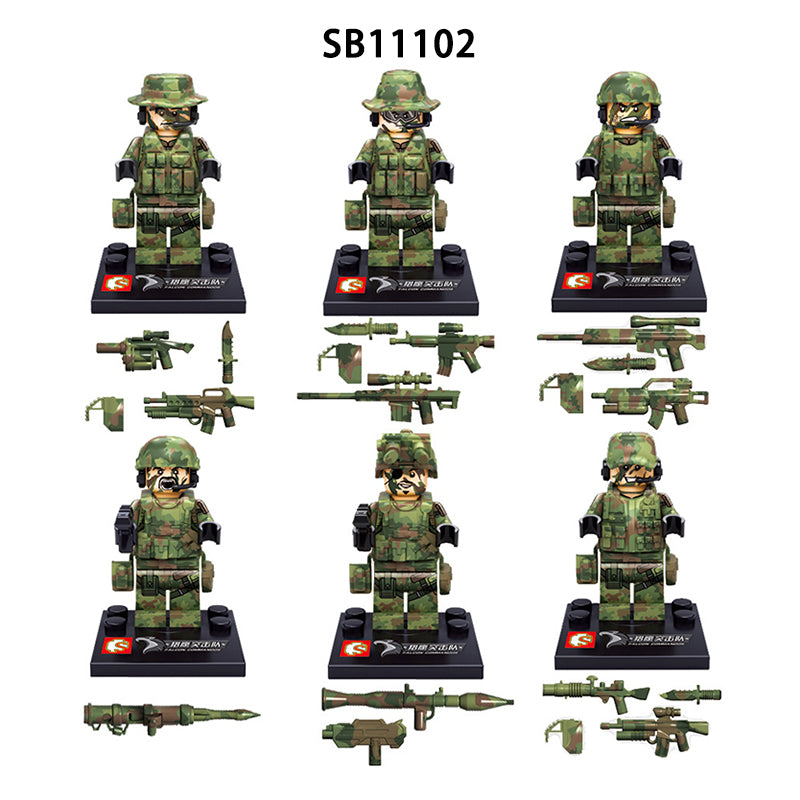 Zestaw figurek Military - Zestaw