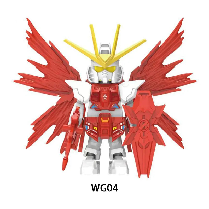 Zestaw figurek Gundam - WG-04