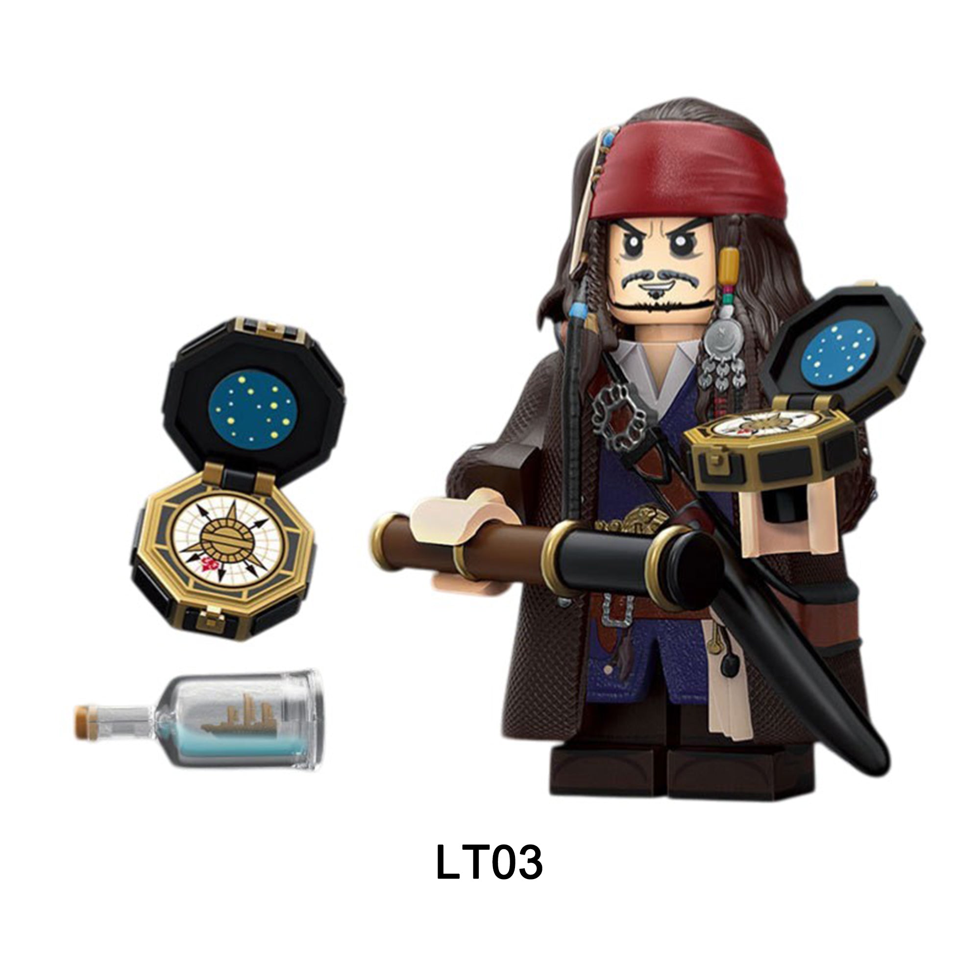 Zestaw figurek Pirates of the Caribbean - LT-03