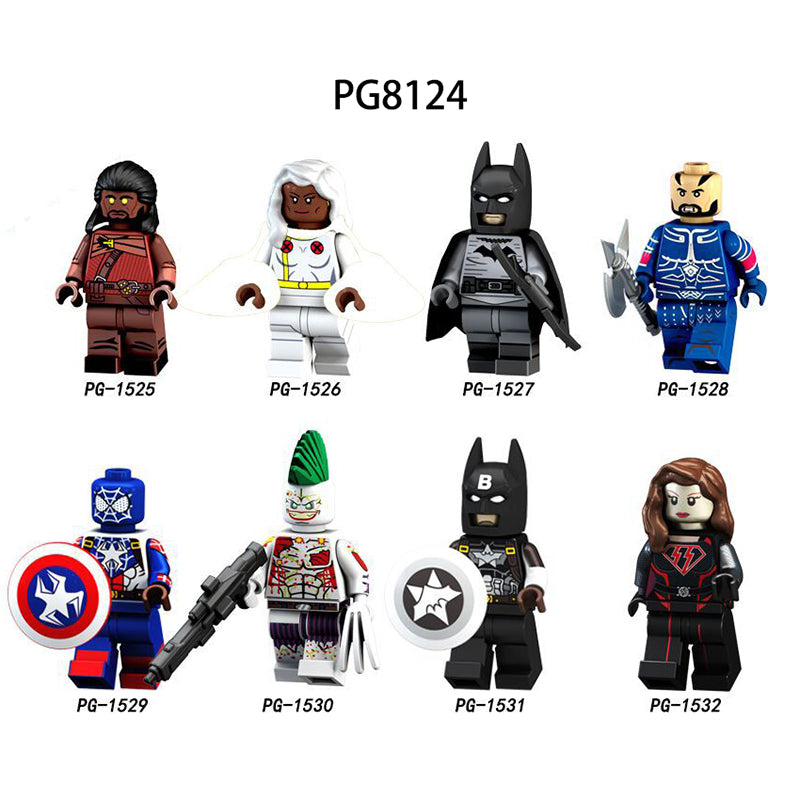 Zestaw figurek Super Hero - Zestaw x8