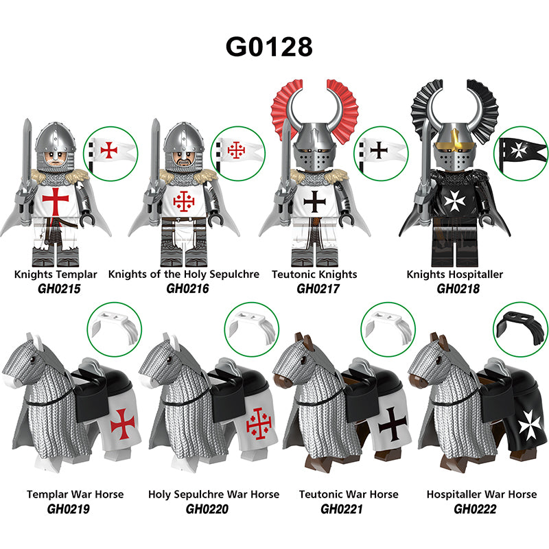 Zestaw figurek Medieval - Zestaw x8