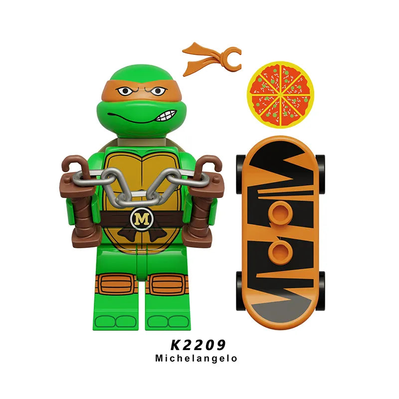 Zestaw figurek TMNT - K-2209