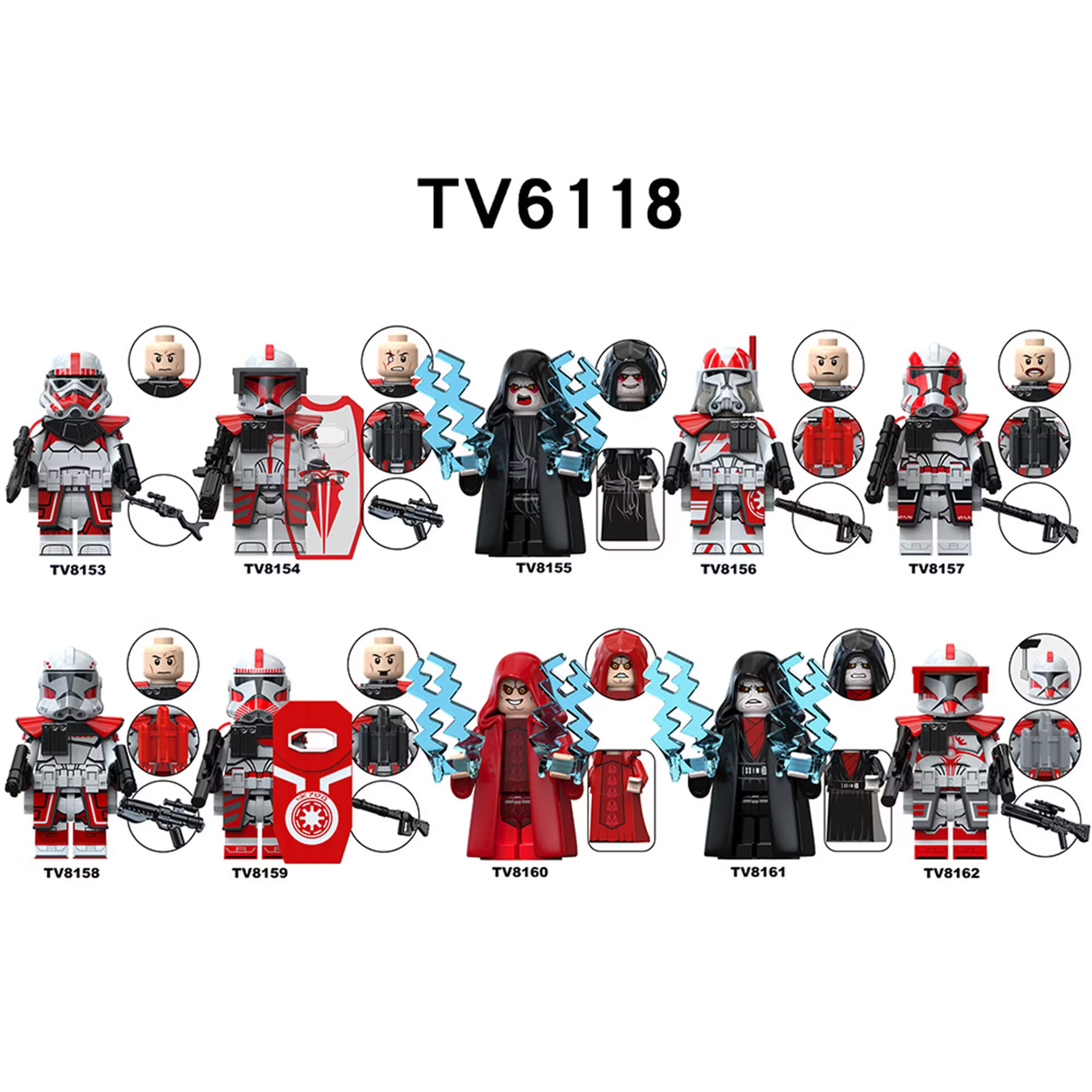 Zestaw figurek star wars