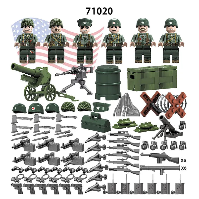 Zestaw figurek Military - Zestaw