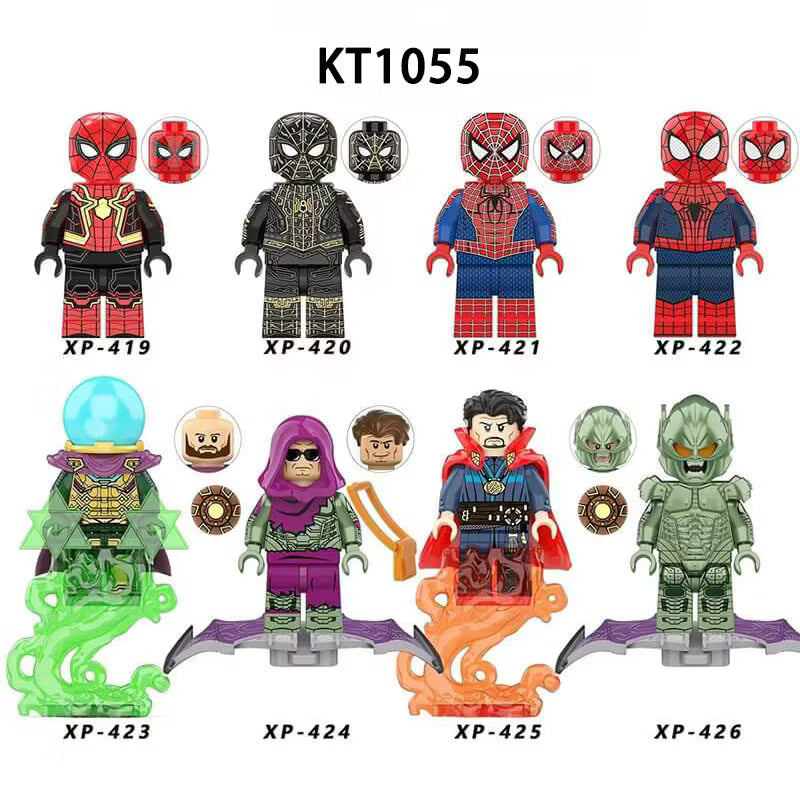 Zestaw figurek spiderman