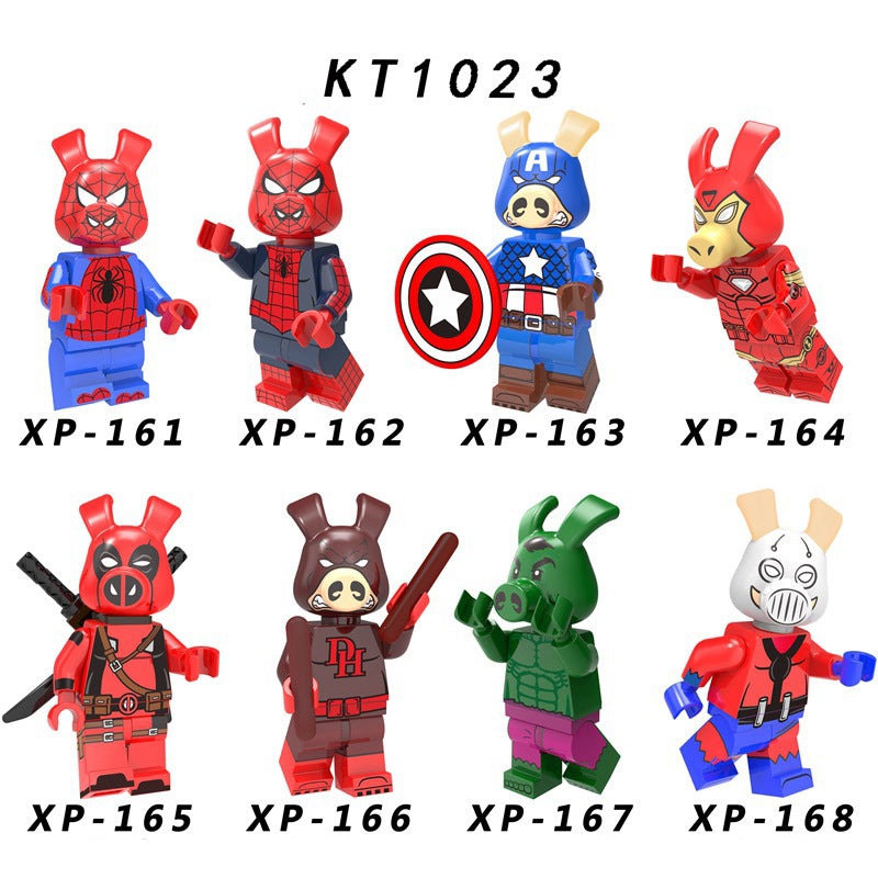 Zestaw figurek Super Hero - Zestaw x8