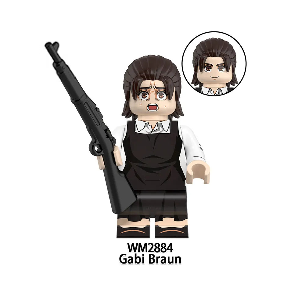Zestaw figurek Attack On Titan - W-2884