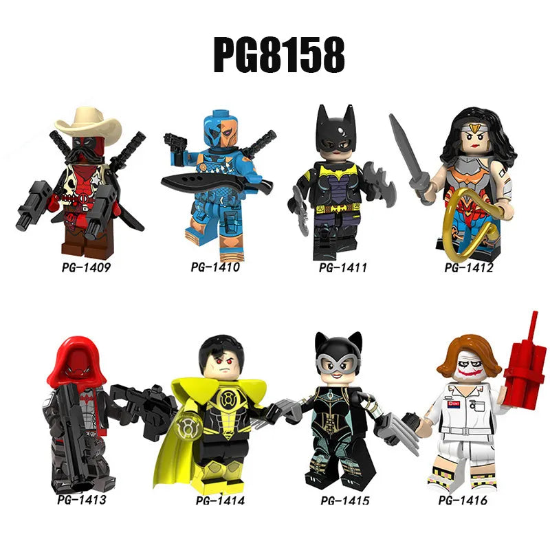 Zestaw figurek Super Hero - Zestaw x8