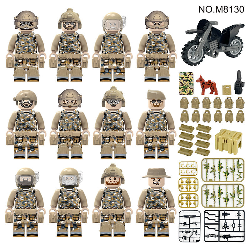 Zestaw figurek Military - Zestaw