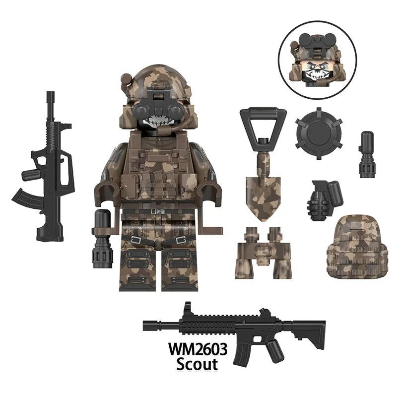 Zestaw figurek Military - W-2603