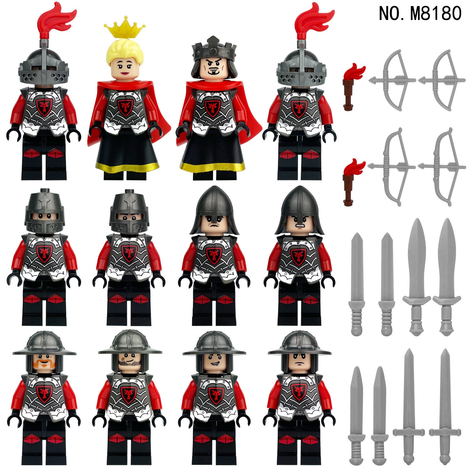 Zestaw figurek Medieval - Zestaw