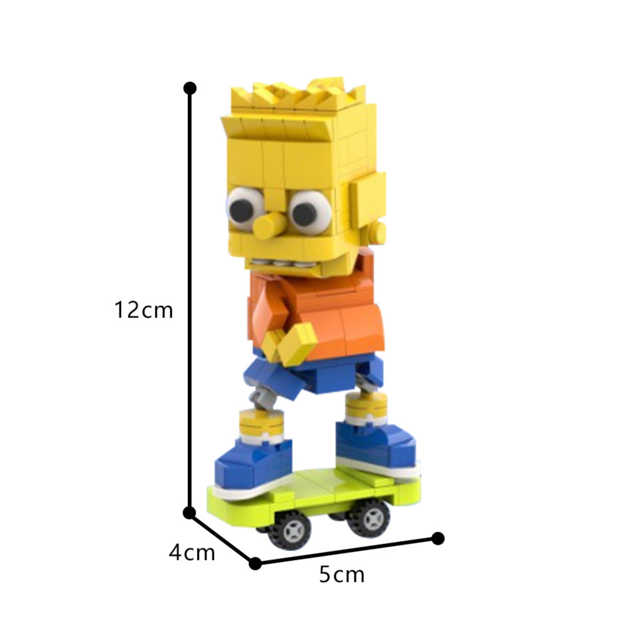 Zestaw klocków BART SIMPSON