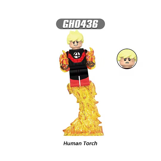 Zestaw figurek superhero