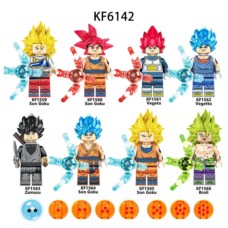 Zestaw figurek Dragon Ball - Zestaw x8