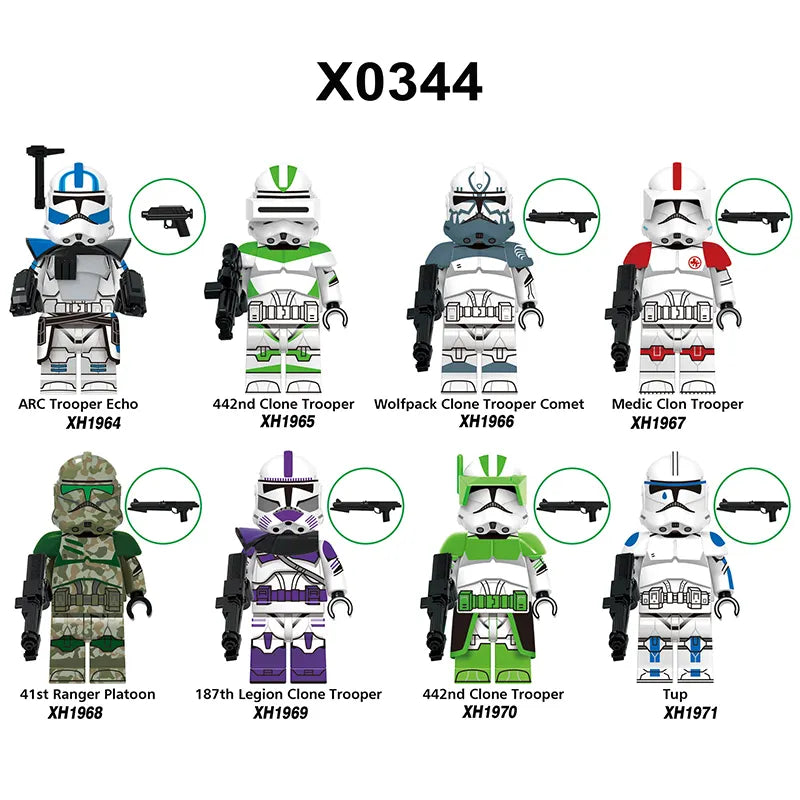 Zestaw figurek Star War - Zestaw x8