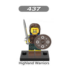 Zestaw figurek Medieval - X-437