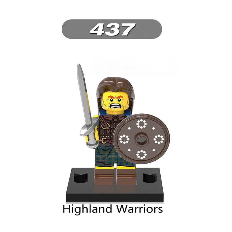Zestaw figurek Medieval - X-437