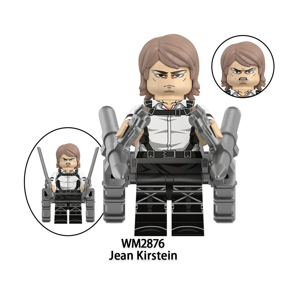 Zestaw figurek Attack On Titan - W-2876