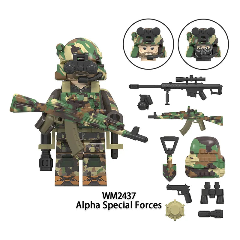 Zestaw figurek Military - W-2437
