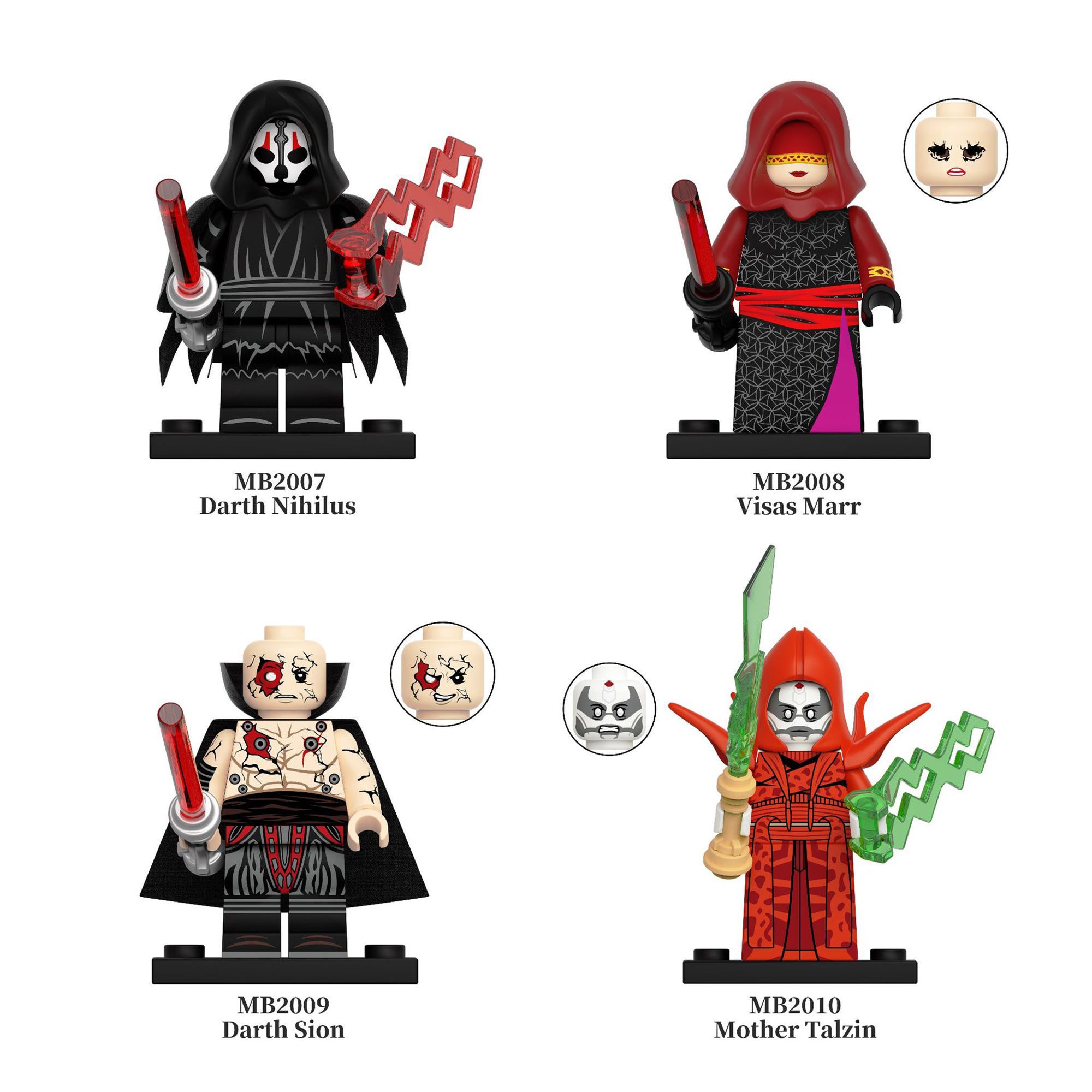 Zestaw figurek Star War - Zestaw x4