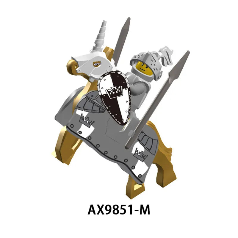 Zestaw figurek Medieval - 9851-M
