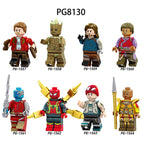Zestaw figurek Super Hero - Zestaw x8