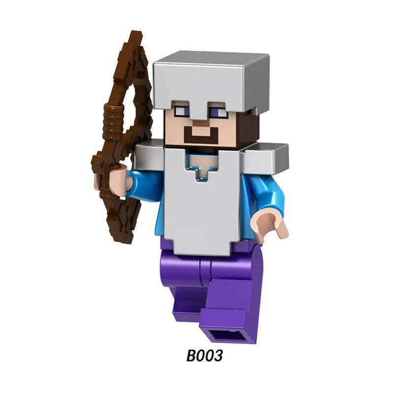 Zestaw figurek Minecraft - B-003