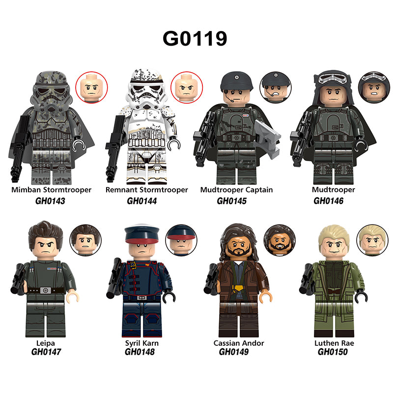 Zestaw figurek Star War - Zestaw x8