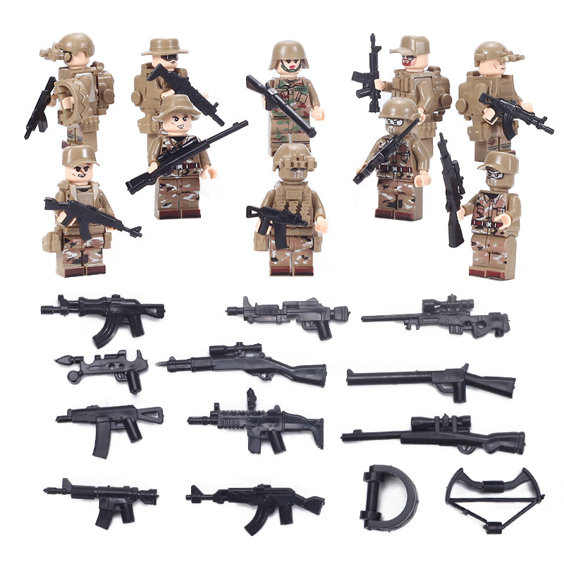 Zestaw figurek Military - ccLcac10cl/lA