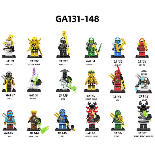 Zestaw figurek ninjago