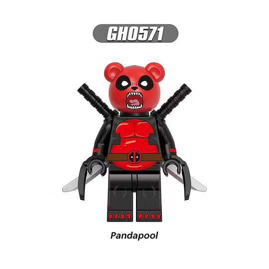 Zestaw figurek deadpool
