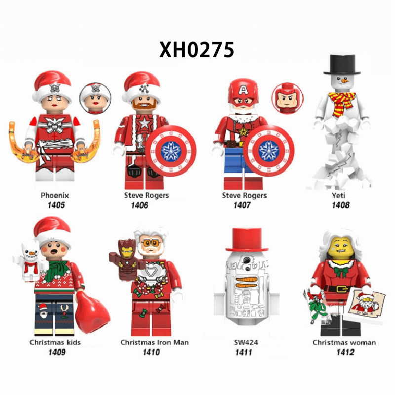 Zestaw figurek Super Hero - Zestaw x8