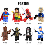 Zestaw figurek Super Hero - Zestaw x8