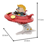 Zestaw klocków Calvin and Hobbes Flying Saucer
