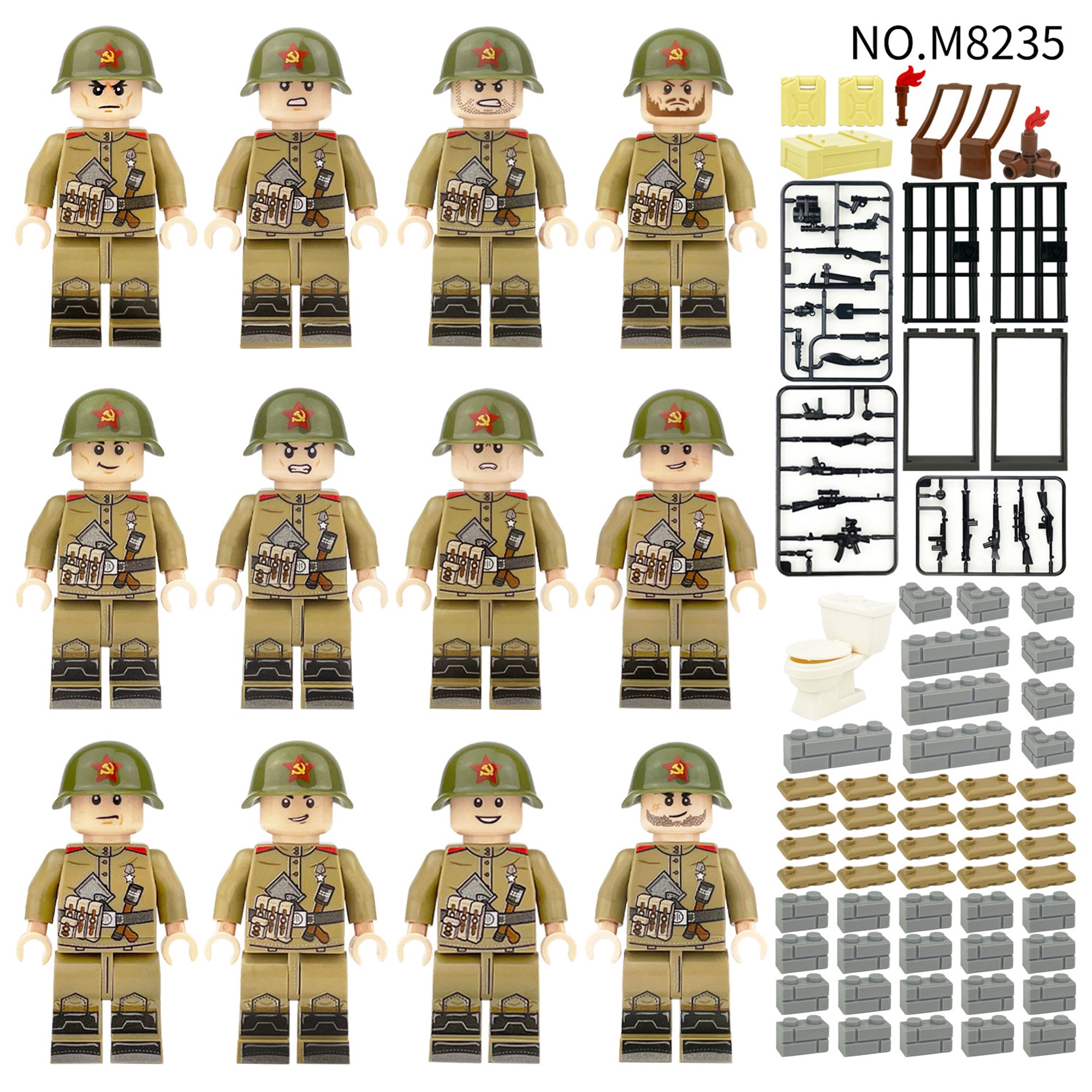 Zestaw figurek Military - Zestaw