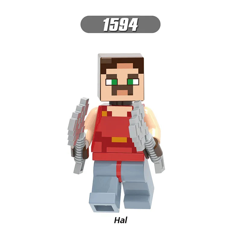 Zestaw figurek Minecraft - X1594
