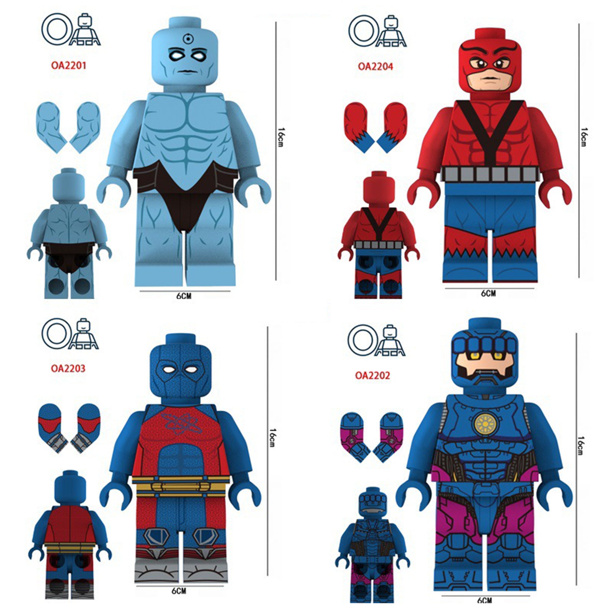 Elementy i akcesoria – Super Hero
