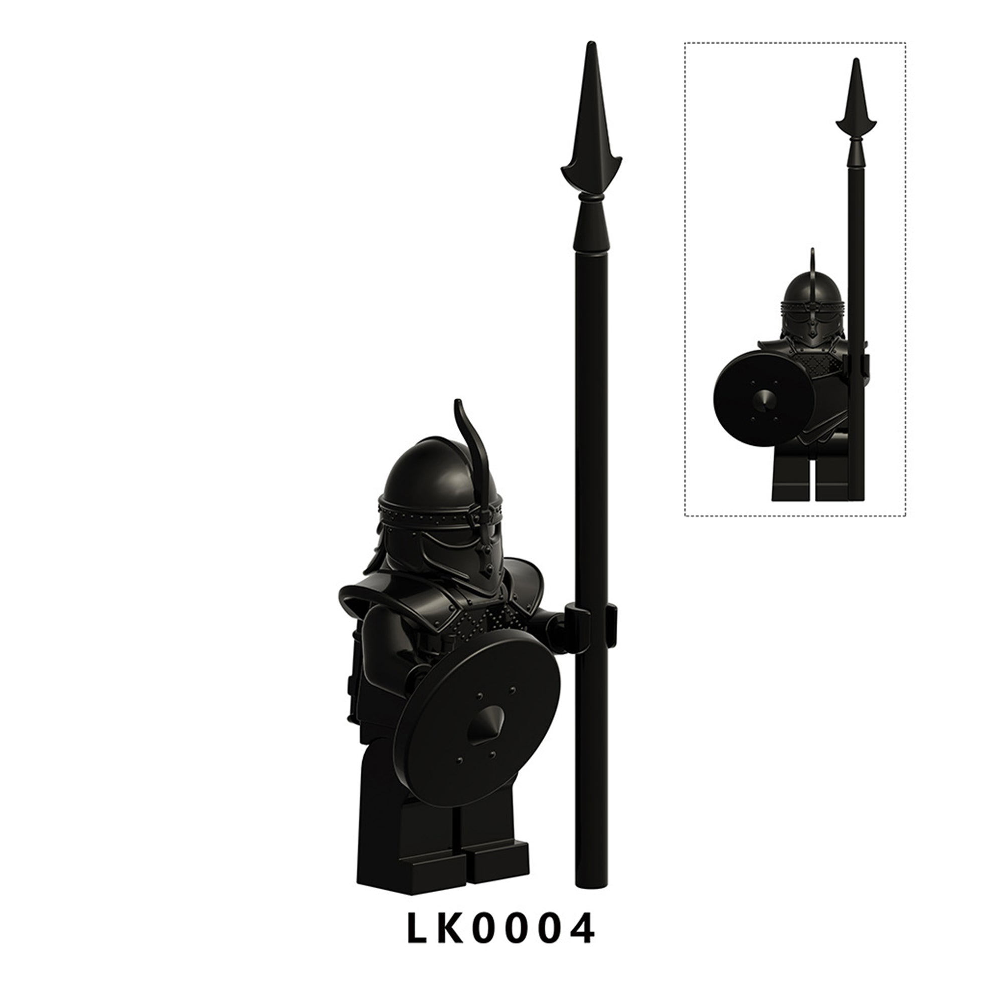 Zestaw figurek Medieval - LK-0004