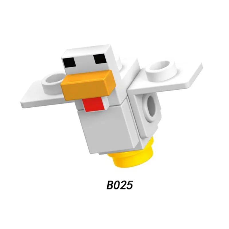 Zestaw figurek Minecraft - B-025